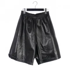 美品 ドゥロワー ショートパンツ 本革 ラムレザー シルク 黒 36 2025年最新】ラム レザー ショートパンツの人気アイテム - メルカリ