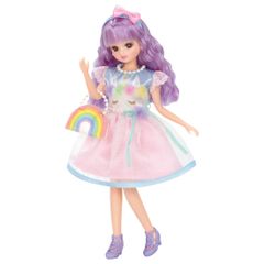 タカラトミー 『 リカちゃん ドール LD-15 ゆめかわユニコーン 』 着せ替え お人形 おままごと おもちゃ 3歳以上 玩具安全基準合格 STマーク認証 Licca TAKARA TOMY [単品]