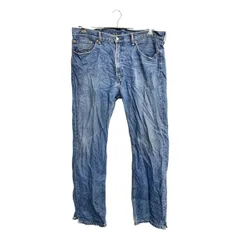 Levi's 505 デニムパンツ W38 リーバイス レギュラーフィット ビッグサイズ ブルー コットン 古着卸 アメリカ仕入 2501-1127