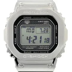 CASIO(カシオ）シルバーメタル G-SHOCKデザイン　新品未使用 casio-g-shock-full-metal-blue-
