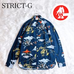 完売品　極稀少　STRICT-G　機動戦士Ｚガンダム　総柄シャツ 決戦 ジ・O柄 完売品 極稀少 STRICT-G 機動戦士Zガンダム 総柄シャツ 決戦 ジ