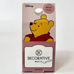 【ディズニーオリジナルデザインパッケージ】DECORATIVE NAIL デコラティブネイル くまのプーさん DNデコラティブジェルネイル シアーピンク カラージェル 4g