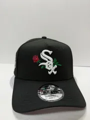 Newera シカゴホワイトソックス オールスターゲーム2003 ローズ刺繍 9forty A-FRAME スナップバックキャップ ブラックカラー