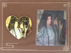 【中古】グッズセット 魏無羨＆藍忘機 スライド式ピンズ＆チェンジングカードセット 「魔道祖師」
