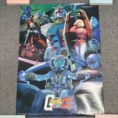 NPA】機動戦士ガンダム 連邦vsジオン DX B2ポスター ps2 告知 販促