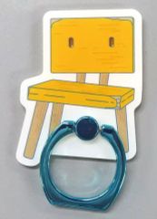 [중고] 모바일 잡화 참새 의자 스마트폰 반지 [참새의 문 닫기] 극장 상품