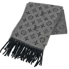 ルイヴィトン マフラー エシャルプ モノグラム グラディエント グレー×ブラック 楽天市場】LOUIS VUITTON ルイヴィトン エシャルプ モノグラム