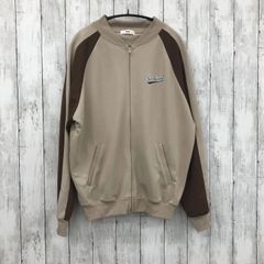 【 WEGO 】ウィゴー サークルモチーフトラックジャケット ベージュ Mサイズ