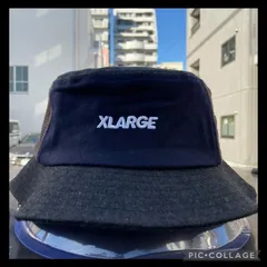 XLARGE PANELED WOOL HAT NAVY Lサイズ