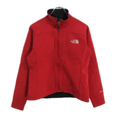 THE NORTH FACE ノースフェイス APEX ソフトシェルジャケット アウトドア レッド(レディース S)中古 古着 U5988