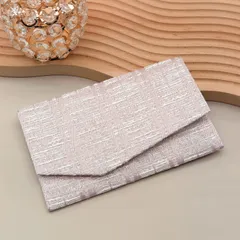 袱紗 ふくさ マグホック式 ミックスツイード ピンク系 ピンクベージュ 慶事用（お祝い 結婚式 記念日 パーティ 二次会 ご祝儀） 和雑貨_SOU 7140-1-38