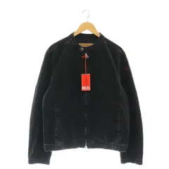 ディーゼル DIESEL シングルライダースジャケットGジャン ジップアップ アウター L 黒 ブラック /MI ■OS ■AD