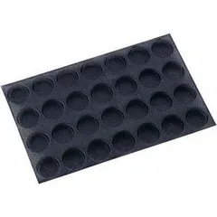 フランス製フレキシパン　プティガトー半球　24ヶ取 Amazon｜フレキシパン DEMARLE FLEXIPAN ドゥマール1268