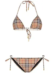 バーバリー チェックモチーフビキニセット 送料無料