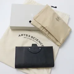 新品 未使用 定価6.1万 アーツ&サイエンス ARTS&SCIENCE Jabara long wallet カーフレザー ウォレット ロング/ネイビー【2400013580168】のサムネイル