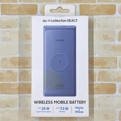 SAMSUNG サムスン ワイヤレスモバイルバッテリー 10,000mAh RS0P006H