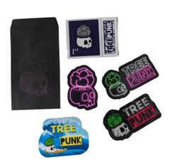 Tree Punk ツリーパンク　ステッカー　5枚パック/ アーボリスト　ツリークライミング  ツリーワーカー