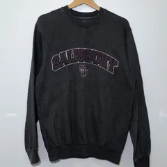SOFFE 90年代 vintage ヴィンテージ スウェット トレーナー SALISBURY フロント刺繍 パキスタン製 グレーのサムネイル