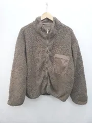 ◇ HOLIDAY ホリデイ パイル ジップアップ 長袖 ブルゾン ジャンパー サイズF ブラウン レディース P  【1404040004506】のサムネイル