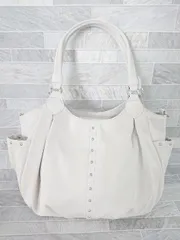 ◇ Θ MICHEL KLEIN ミッシェルクラン トートバック グレージュ系 レディース E  【1507160010157】