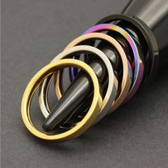 【平打 幅3mm 色:ピンクゴールド 19号】[Adelina Style] 指輪 平打 幅3mm リング 鏡面仕上げ 内甲丸 サージカルステンレス 細身 レディース メンズ 金属アレルギー対応