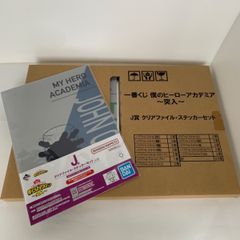 이치 반 복권 내 영웅 아카데미아 ~ 돌입 ~ J상 클리어 파일 스티커 세트 상자 들어가 미개봉 (1 로트) 24 세트 ●덤 클리어 파일 포함