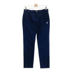 サイズ：79 LE COQ GOLF ルコックゴルフ 2024年モデル ストレッチロングパンツ  ネイビー系 [240101437271] ゴルフウェア メンズ ストスト