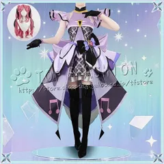 【美品・未使用新品】キミとアイドルプリキュア メロロン Meroron キュアキッス Cure Kiss コスプレ衣装 ウィッグ cosplay コスチューム ハロウィン クリスマスA1015