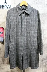 【美品】ブルックスブラザーズ ステンカラーコート ロング カシミヤ混 人気 定番 2025年最新】ブルックスブラザーズ カシミア コートの人気