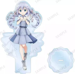 【中古】アクリルスタンド・アクリルパネル チノ 描き下ろし アイドル制服ver. 特大アクリルスタンド 「ご注文はうさぎですか? BLOOM」