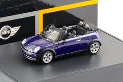 ミニチャンプス 1/43 ミニ・クーパー R52 コンバーチブル ダーク ブルー Minichamps MINI COOPER Convertible Dark Blue 80420309092