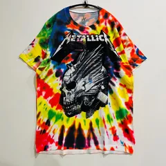METALLICA  【メタリカ】タイダイ×スカルTシャツ　フルプリント　Mサイズ