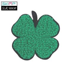 SKIMP帽子用 パッチ【クローバー】