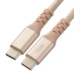 新品 オーム電機AudioComm スマホケーブル Type-C 断線に強いTypeCケーブル タイプCケーブル Type-C/Type-C 急速充電 PD対応 2.0m SMT-L20TCC-N 01-7137 OHM