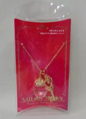 [Used] Silverware, Rings, Accessories (Character) Space-Time Key and Silver Crystal Necklace "Pretty Guardian Sailor Moon The Miracle 4-D" Universal Studios Japan Limited Edition