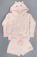 【中古】衣類 さとみ(すとろべりーぷりんす) もこもこ あにまるるーむうぇあ ホワイト×ピンク フリーサイズ 「2021 NEW YEAR」