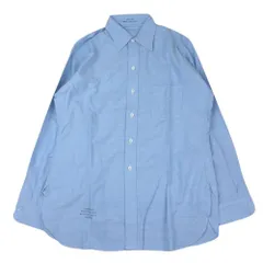 ANATOMICA アナトミカ U.S. AIR FORCE OXFORD SHIRTS エアフォース オックスフォード コットン 長袖シャツ ブルー系 15.2×33【中古】のサムネイル