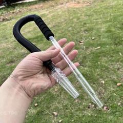 チチャ ガラスハンドル シーシャ水ギセル ラウンジパーティー クラブ用のアクリルホースの口の先端