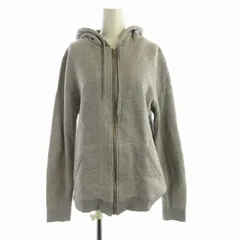 アーペーセー A.P.C. ジップアップパーカー ニット 長袖 M グレー /ROのサムネイル