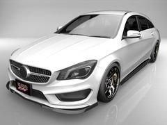 ベンツ CLAクラス C117 AMGスポーツ シューティングブレーク 前期 フロントアンダースポイラー エアロパーツ