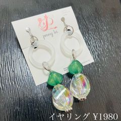 ハンドメイド　イヤリング