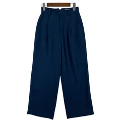 UNITED ARROWS  ユナイテッドアローズ  タックパンツ size34/ダークブルー系