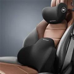 2023年最新】ネックパッド 車のヘッドレスト低反発クッション ネック枕