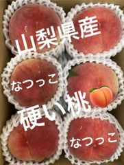 なつっこ山梨県産硬い品種　なつっこ　夏っこ　桃　もも　モモ