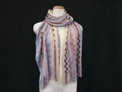 ■新品同様■ MISSONI ミッソーニ アセテート×ポリエステル×ナイロン ストール ショール レディース マルチカラー BJ8097