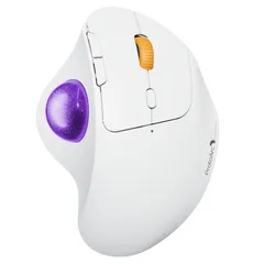 【数量限定】ワイヤレス Bluetooth/2.4GHz両対応 3台同時接続 マウス 無線 マウス トラックボール 静音 親指 Type-C充電式 トラックボール 大容量バッテリー内蔵 5段階DPI調節可能 進む/戻るボタン搭載 Windows/Mac/iOS