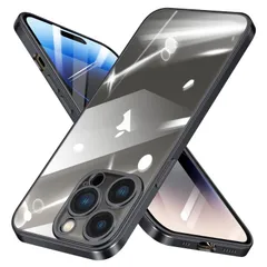 【特価セール】耐衝撃 スマホケース スリム カバー 透明 用 シリコン 用 黒