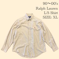 90〜00's POLO Ralph Lauren S/S Shirt - XL