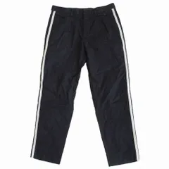 【美品】D&G ドルチェ&ガッバーナ　ラインパンツ　スラックス　ブラック DOLCE&GABBANA - ドルチェ&ガッバーナ ドルガバ 美品 サイド