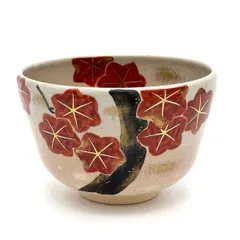 T 新品未使用　八木海峰　色絵茶碗　打出の小槌　金彩　音鳴り茶碗 T 新品未使用 八木海峰 色絵茶碗 打出の小槌 金彩 音鳴り茶碗